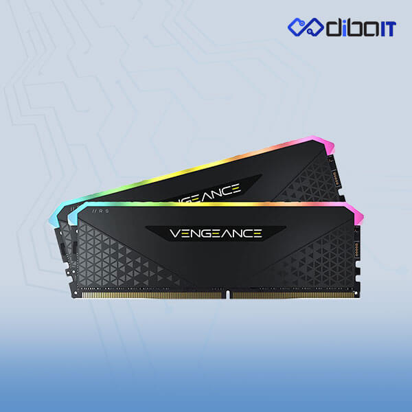 رم دسکتاپ DDR4 کورسیر مدل Vengeance RGB RS ظرفیت 32 گیگابایت دو کاناله 3600 مگاهرتز CL16